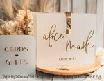 KARTONBOXEN  
 Acrylkartenbox Elegantes gefrorenes Hochzeitsset aus Acryl-Kartenbox mit Schloss und Signierkarten & Geschenken, personalisierte Hochzeitskartenbox, klare Kartenbox, Hochzeitskartenbox mit Deckel, Hochzeitsgeldbox, Hochzeitskartenhalter.25