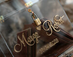 KARTONBOXEN  
 Acrylkartenbox Elegante klare Hochzeitswunschbox aus Acryl mit Schloss, personalisierte Hochzeitskartenbox, klare Kartenbox, Hochzeitskartenbox mit Deckel, Hochzeitsgeldbox, Hochzeitskartenhalter10