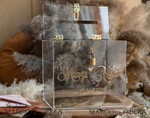KARTONBOXEN  
 Acrylkartenbox Elegante klare Hochzeitswunschbox aus Acryl mit Schloss, personalisierte Hochzeitskartenbox, klare Kartenbox, Hochzeitskartenbox mit Deckel, Hochzeitsgeldbox, Hochzeitskartenhalter10