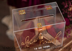 KARTONBOXEN  
 Acrylkartenbox Elegante klare Hochzeitsset Acrylkartenbox mit Schloss und Beschilderung für Karten & Geschenke, personalisierte Hochzeitskartenbox, klare Kartenbox, Hochzeitskartenbox mit Deckel, Hochzeitsgeldbox, Hochzeitskartenhalter.12