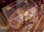 KARTONBOXEN  
 Acrylkartenbox Elegante klare Hochzeitsset Acrylkartenbox mit Schloss und Beschilderung für Karten & Geschenke, personalisierte Hochzeitskartenbox, klare Kartenbox, Hochzeitskartenbox mit Deckel, Hochzeitsgeldbox, Hochzeitskartenhalter.12