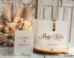 KARTONBOXEN  
 Acrylkartenbox Elegantes gefrorenes Hochzeitset aus Acryl, Kartenbox mit Schloss und Beschilderung für Karten und Geschenke, personalisierte Hochzeitskartenbox, transparente Kartenbox, Hochzeitskartenbox mit Deckel, Hochzeitsgeldbox, Hochzeitskartenhalter.18