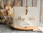 KARTONBOXEN  
 Acrylkartenbox Elegantes gefrorenes Hochzeitset aus Acryl, Kartenbox mit Schloss und Beschilderung für Karten und Geschenke, personalisierte Hochzeitskartenbox, transparente Kartenbox, Hochzeitskartenbox mit Deckel, Hochzeitsgeldbox, Hochzeitskartenhalter.18