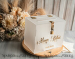 KARTONBOXEN  
 Acrylkartenbox Elegantes gefrorenes Hochzeitset aus Acryl, Kartenbox mit Schloss und Beschilderung für Karten und Geschenke, personalisierte Hochzeitskartenbox, transparente Kartenbox, Hochzeitskartenbox mit Deckel, Hochzeitsgeldbox, Hochzeitskartenhalter.18