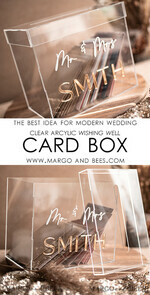 KARTONBOXEN  
 Acrylkartenbox Klarer Hochzeit-Wunschbrunnen Acryl Geldgeschenk-Kartenbox, Personalisierte Hochzeitskartenbox, Acrylkartenbox, Hochzeitskartenbox mit Deckel, Hochzeitsgeldbox, Hochzeitskartenbox, Hochzeitskartenhalter12
