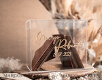 KARTONBOXEN  
 Acrylkartenbox Moderne klare Hochzeitswunschbrunnen-Acryl-Geldgeschenkkartenbox, personalisierte Hochzeitskartenbox, Acrylkartenbox, Hochzeitskartenbox mit Deckel, Hochzeitsgeldbox, Hochzeitskartenbox, Hochzeitskartenhalter.8
