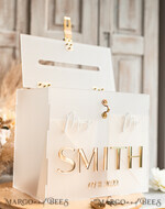 KARTONBOXEN  
 Acrylkartenbox Elegantes gefrorenes Hochzeitsset aus Acryl-Kartenbox mit Schloss und Zeichenkarten & Geschenke, personalisierte Hochzeitskartenbox, klare Kartenbox, Hochzeitskartenbox mit Deckel, Hochzeitsgeldbox, Hochzeitskartenhalter.24