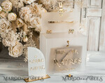 KARTONBOXEN  
 Acrylkartenbox Elegantes gefrorenes Hochzeitsset Acryl-Kartenbox mit Schloss und Karten & Geschenken, personalisierte Hochzeitskartenbox, klare Kartenbox, Hochzeitskartenbox mit Deckel, Hochzeitsgeldbox, Hochzeitskartenhalter17
