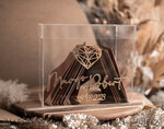 KARTONBOXEN  
 Acrylkartenbox Moderne geometrische Herz Klar Hochzeit Wünschen gut Acryl Geld Geschenkkartenbox, Personalisierte Hochzeitskartenbox, Acrylkartenbox, Hochzeitskartenbox mit Deckel, Hochzeitsgeldbox, Hochzeitskartenbox, Hochzeitskartenhalter11