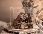 KARTONBOXEN  
 Acrylkartenbox Moderne geometrische Herz Klar Hochzeit Wünschen gut Acryl Geld Geschenkkartenbox, Personalisierte Hochzeitskartenbox, Acrylkartenbox, Hochzeitskartenbox mit Deckel, Hochzeitsgeldbox, Hochzeitskartenbox, Hochzeitskartenhalter11
