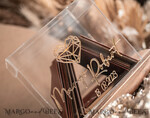 KARTONBOXEN  
 Acrylkartenbox Moderne geometrische Herz Klar Hochzeit Wünschen gut Acryl Geld Geschenkkartenbox, Personalisierte Hochzeitskartenbox, Acrylkartenbox, Hochzeitskartenbox mit Deckel, Hochzeitsgeldbox, Hochzeitskartenbox, Hochzeitskartenhalter11