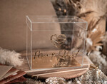 KARTONBOXEN  
 Acrylkartenbox Moderne geometrische Herz Klar Hochzeit Wünschen gut Acryl Geld Geschenkkartenbox, Personalisierte Hochzeitskartenbox, Acrylkartenbox, Hochzeitskartenbox mit Deckel, Hochzeitsgeldbox, Hochzeitskartenbox, Hochzeitskartenhalter11