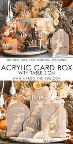 KARTONBOXEN  
 Acrylkartenbox Elegantes klares Hochzeits-Set, Acryl-Kartenbox mit Schloss und Karten & Geschenken, personalisierte Hochzeitskartenbox, klare Kartenbox, Hochzeitskartenbox mit Deckel, Hochzeitssparbuch, Hochzeitskartenhalter.29