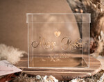 KARTONBOXEN  
 Acrylkartenbox Elegante Herz klare Hochzeitswunschbrunnen Acryl-Geschenkkartenbox, personalisierte Hochzeitskartenbox, Acryl-Kartenbox, Hochzeitskartenbox mit Deckel, Hochzeitsgeldbox, Hochzeitskartenbox, Hochzeitskartenhalter.12