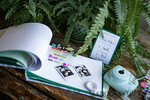 HOCHZEITS-GÄSTEBÜCHER Instax Sofortbildbuch Grünes Hochzeits-Gästebuch, Grünpflanzen Monstera Sofortbildbuch Instax • Farn Boho Hochzeitsfoto-Gästebuch14