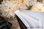 HOCHZEITS-GÄSTEBÜCHER Instax Sofortbildbuch Fotoalbum Hochzeits-Gästebuch personalisiert mit Bogen-Spiegel-Schild-Set, Schwarz Gold Sofortfoto-Buch Boho Halloween Instax Hochzeitsfoto-Gästebuch12