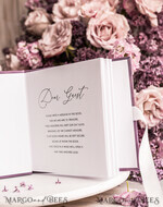 HOCHZEITS-GÄSTEBÜCHER Instax Sofortbildbuch Mauve Gold Acryl Hochzeitsgästebuch Personalisiert, Samt Staubiger Rosé Sofortbildbuch Boho Elegant Instax Hochzeitsfoto Gästebuch16