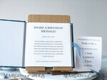 HOCHZEITS-GÄSTEBÜCHER Instax Sofortbildbuch Sweet 16 Gästebuch personalisiert, samtiges Sofortbildbuch Boho elegant Instax Sweet 16 Foto-Gästebuch17