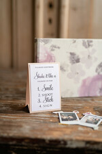 HOCHZEITS-GÄSTEBÜCHER Instax Sofortbildbuch Luxuriöses Hochzeits-Gästebuch, Blush Blumen Sofortfoto Buch • Boho Elegantes Instax Hochzeitsfoto-Gästebuch9