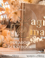 HOCHZEITS-GÄSTEBÜCHER Instax Sofortbildbuch Herbst beige Gold Acryl Hochzeitsgästebuch personalisiert und Acrylschild-Set, Tan Taupe Samt Sofortbildbuch Boho Elegant Instax Hochzeitsfotogästebuch, Erdtönige Acryl Instax Gästebuchschild, Neutraler Samt Fotobuch.28