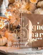 HOCHZEITS-GÄSTEBÜCHER Instax Sofortbildbuch Herbst beige Gold Acryl Hochzeitsgästebuch personalisiert und Acrylschild-Set, Tan Taupe Samt Sofortbildbuch Boho Elegant Instax Hochzeitsfotogästebuch, Erdtönige Acryl Instax Gästebuchschild, Neutraler Samt Fotobuch.28
