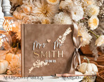 HOCHZEITS-GÄSTEBÜCHER Instax Sofortbildbuch Fall beige Gold Acryl Hochzeitsgastbuch personalisiert, Tan Taupe Samt Sofortbildbuch Boho elegant Instax Hochzeitsfoto-Gästebuch, erdiger Acryl Instax Gästebuch-Schild, neutraler Samt Fotobuch8