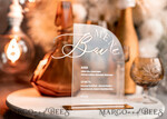 TISCHDEKORATIONSCHILDER   Acryl Tischdekoration Zahlen Acrylbogen Bar Menü, klare Acryl- und Goldschrift, goldene Plexi 3D-Buchstaben, klare Acrylschilder, luxuriöse Hochzeits Tischdekoration, Hochzeitsschild Gold Getränkebar Menü.14