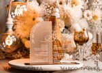 TISCHDEKORATIONSCHILDER   Acryl Tischdekoration Zahlen Acrylbogen-Menü, klares gefrorenes Acrylschild, 3D Gold Plexi-Menüschild, Luxus-Hochzeits-Tischdekoration, Hochzeitsschild aus mattem & goldenen Spiegel, bearbeitbarer Text15
