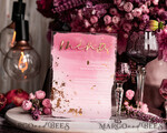 TISCHDEKORATIONSCHILDER   Acryl Tischdekoration Zahlen Ombre bemalt blassrosa Mauve Acryl modernes Tischmenü, Staubige Rose Acryl & goldenes Schild, Gold Plexi Tischnummer, Luxus Hochzeits Tischdekoration, 3D Hochzeitsbeschilderung31