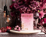 TISCHDEKORATIONSCHILDER   Acryl Tischdekoration Zahlen Ombre bemalt blassrosa Mauve Acryl modernes Tischmenü, Staubige Rose Acryl & goldenes Schild, Gold Plexi Tischnummer, Luxus Hochzeits Tischdekoration, 3D Hochzeitsbeschilderung31