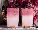 HOCHZEITSVERSPRECHEN  
 Acrylklar Gold Acryl Ombre Braut und Bräutigam Gelübde Bücher, Hochzeitsgelübde Bücher, personalisierte Gelübde Heftchen, seine und ihre Gelübde Bücher, maßgeschneiderte Hochzeitsgelübde, Hochzeitsgeschenk zur Brautparty.16