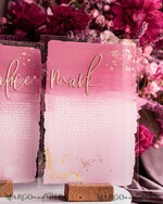 HOCHZEITSVERSPRECHEN  
 Acrylklar Gold Acryl Ombre Braut und Bräutigam Gelübde Bücher, Hochzeitsgelübde Bücher, personalisierte Gelübde Heftchen, seine und ihre Gelübde Bücher, maßgeschneiderte Hochzeitsgelübde, Hochzeitsgeschenk zur Brautparty.16
