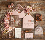 PROBENNEHMESERVICE
 Muster
 Blush Pink Hochzeits Einladung Muster, handgemachtes Muster Set, Florale Vintage Rosen Hochzeits Einladung Muster, elegante Einladungen Muster Set12