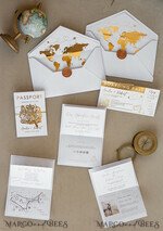 PROBENNEHMESERVICE
 Muster
 Muster, maßgeschneiderte Musterset Weiße Goldene Reisepass Hochzeitsinvitation, Goldene Flugzeug Hochzeitskarten Boarding Pass, Reisepass Hochzeitskarten im Ausland, Destination Hochzeits-Einladungen, Reisekarten Hochzeitsstationery, Boarding Pass Einladungen10