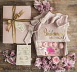 Brautjungfer/Trauzeuge Box WIRST DU MEINE BRAUTJUNGEFRIENDE SEIN? Brautjungfer Samt Hochzeitsbox, Luxuriöses Blush Vorschlagsset, Natürliche Handgemachte Geschenkbox23