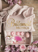 Brautjungfer/Trauzeuge Box WIRST DU MEINE BRAUTJUNGEFRIENDE SEIN? Brautjungfer Samt Hochzeitsbox, Luxuriöses Blush Vorschlagsset, Natürliche Handgemachte Geschenkbox23