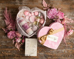 Brautjungfer/Trauzeuge Box WIRST DU MEINE BRAUTJUNGEFRIENDE SEIN? Samtkarton Herz natürliche Brautjungfernbox, Trauzeugin Geschenkbox, Geschenk für eine Braut, kosmetisches Set3