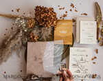 HOCHZEITS EINLADUNGEN Einladungen für VIP/ Boxeinladungen für Eltern Luxuriöse goldene Folien-Hochzeitskarten in Samtbox, Plexi Glamour Hochzeits-Einladungssuite Luxusbox, romantische Samt-Hochzeitskarten, maßgeschneiderte goldene Einladungen.27
