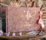 HOCHZEITS-GÄSTEBÜCHER Samtkissen Instax Gästebuch Luxuriöses Blush-Pink Instax-Velours-Hochzeitsgästebuch Gold, großes goldenes Sofort-Hochzeitsgästebuch, samtiges pinkes Polaroid-Velours-Gästebuch.12