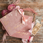 HOCHZEITS-GÄSTEBÜCHER Samtkissen Instax Gästebuch Boho Blush Pink Instax Samt Hochzeits-Gästebuch Gold, Samt Foto-Box Sofort-Hochzeits-Gästebuch, Polaroid Samt Gästebuch Pink Foto-Box Goldene Hochzeit14
