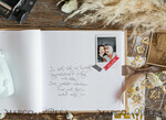 HOCHZEITS-GÄSTEBÜCHER Samtkissen Instax Gästebuch Boho Beige Instax Samt Hochzeitsgäste Buch Gold, Großes Sofortbild Hochzeitsgäste Buch, Nude Polaroid Samt Gästebuch Goldene Hochzeit7