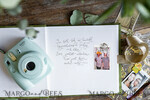 HOCHZEITS-GÄSTEBÜCHER Samtkissen Instax Gästebuch Luxuriöses Instax Samt Hochzeits-Gästebuch Gold, großes Sofort-Hochzeits-Gästebuch, Polaroid Samt-Gästebuch Olive Toskana Hochzeit7