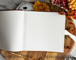 HOCHZEITS-GÄSTEBÜCHER Samtkissen Instax Gästebuch Terrakotta Gold personalisiertes Hochzeitsgästebuch, Samt Erinnerungsfotoalbum, Herbsthochzeit, Polaroid Samt Gästebuch17