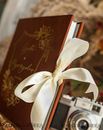 HOCHZEITS-GÄSTEBÜCHER Samtkissen Instax Gästebuch Terrakotta Gold personalisiertes Gästebuch für Hochzeiten und Acryl-Instax-Schild, Samt-Erinnerungsfotobuch und klares Schildset für die Herbsthochzeit, Polaroid-Samt-Gästebuch und Plexi-Instax-Schild-Set.29