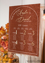 TISCHPLÄNE UND WILLKOMMENSCHILDER FÜR HOCHZEITEN Plexi Gold / Samt Herbsthochzeit Willkommensschild, luxuriöses Samtrosthochzeit Willkommensschild, goldene Hochzeitsdekoration, personalisiertes Rosthochzeitsschild, Hochzeitsempfangset, Herbst Willkommenshochzeitsboard30