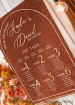 TISCHPLÄNE UND WILLKOMMENSCHILDER FÜR HOCHZEITEN Plexi Gold / Samt Herbsthochzeit Willkommensschild, luxuriöses Samtrosthochzeit Willkommensschild, goldene Hochzeitsdekoration, personalisiertes Rosthochzeitsschild, Hochzeitsempfangset, Herbst Willkommenshochzeitsboard30