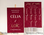 TISCHPLÄNE UND WILLKOMMENSCHILDER FÜR HOCHZEITEN Plexi Gold / Samt Burgunder Hochzeits Willkommensschild, Luxus Samt Weinrot Hochzeits Willkommensschild, Goldene Hochzeitsdekoration, Personalisierte Boho Hochzeitsbeschilderung, Hochzeitsempfangsset, Indisches Willkommens Hochzeitsbrett21