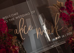 TISCHPLÄNE UND WILLKOMMENSCHILDER FÜR HOCHZEITEN Plexi Gold / Samt Luxuriöses klares und goldenes Hochzeitswillkommensschild, goldene Hochzeitsdekoration, personalisiertes Hochzeitsschild, Hochzeitsbrett, Willkommenshochzeitsbrett11