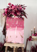 TISCHPLÄNE UND WILLKOMMENSCHILDER FÜR HOCHZEITEN Plexi Gold / Samt Acryl Mauve Hochzeits-Willkommensschild, gemaltes staubiges Rose Acryl Gold Hochzeits-Willkommensschild, Ombre Blush Pink Gold Plexi Hochzeits-Willkommensschild, blasses Rosa goldenes Luxus Hochzeits-Willkommensschild, erdiges Hochzeitsbeschilderung goldenes Spiegel Hochzeits-Willkommensschild.20