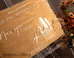 TISCHPLÄNE UND WILLKOMMENSCHILDER FÜR HOCHZEITEN Plexi Gold / Samt Luxuriöses klares und goldenes Hochzeitswillkommensschild, goldene Hochzeitsdekoration, personalisiertes Hochzeitsschild, Hochzeitsboard, Willkommenshochzeitsboard25